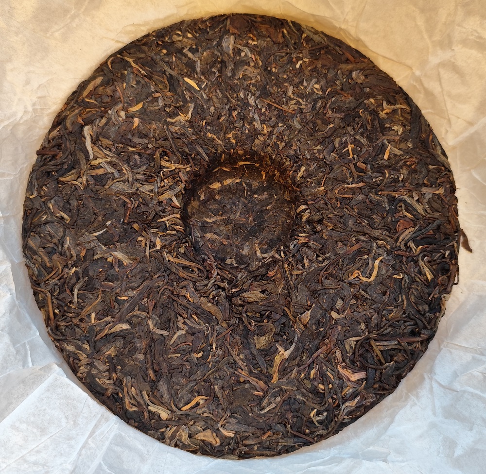 Шен Пуэр Шен Пуэр 2017 коллекционный "Жёлтая печать"  2017 г. блин 357г, 