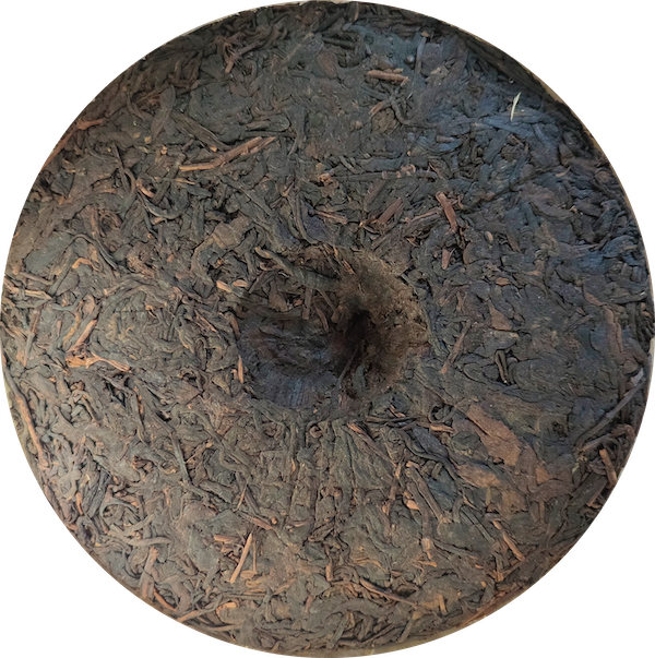 Шу пуэр в блинах и плитках Шу Пуэр 2014г. блин 357г, С ароматной горы