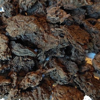 Шу пуэр 2014г. "С" Лао Ча Тоу комковый